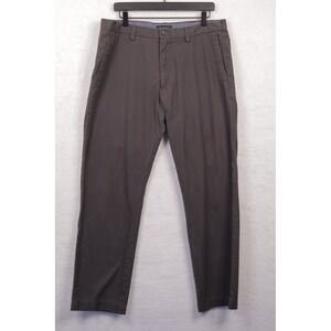 BANANA REPUBLIC Emerson Chino Pants Straight Leg Casual Trousers Brown Sz 36x31